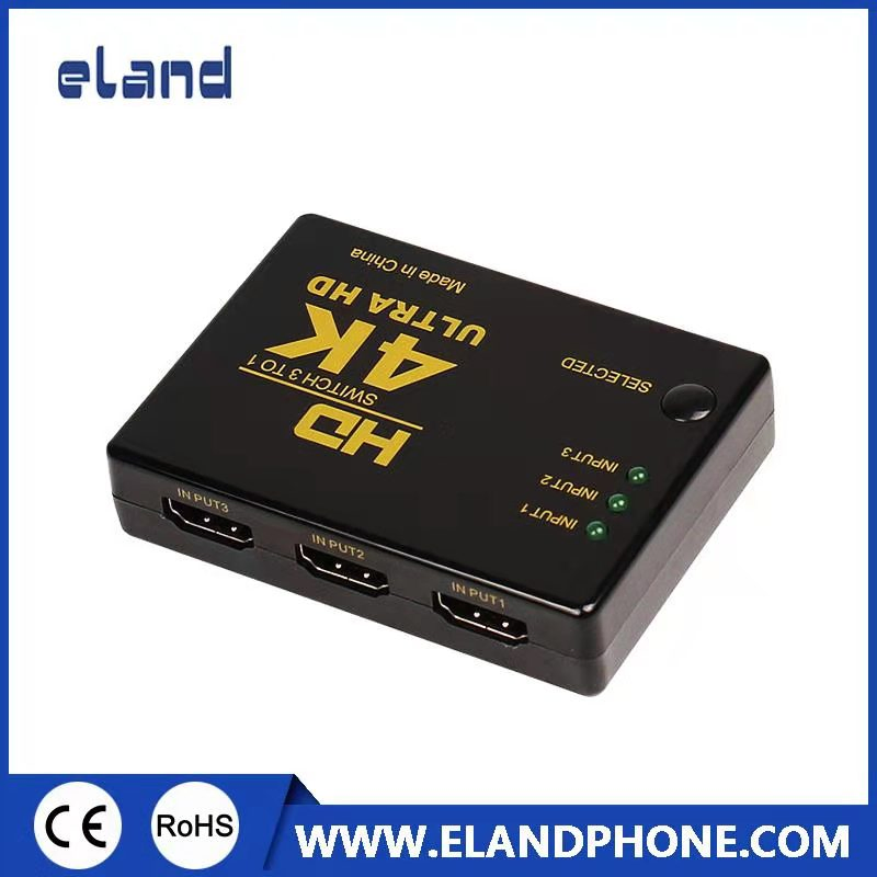 HDMI-коммутатор 3 порта 4K с пультом