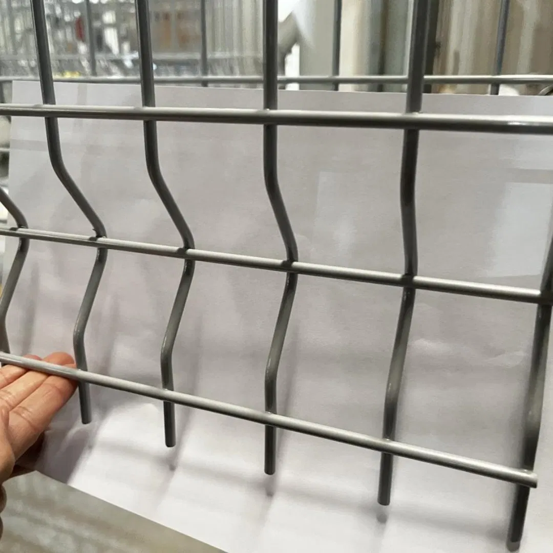 for Security Durable 3D Curved Welded PVC Coated Garden Fence V-Shaped Bends 3D Safety Fence Airports Fence School Fence Residential Garden Fence