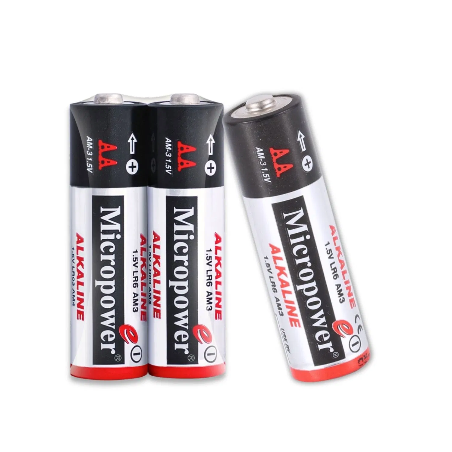 Батарейка AA/LR6 1.5V алкалиновая, цинк-марганцевая