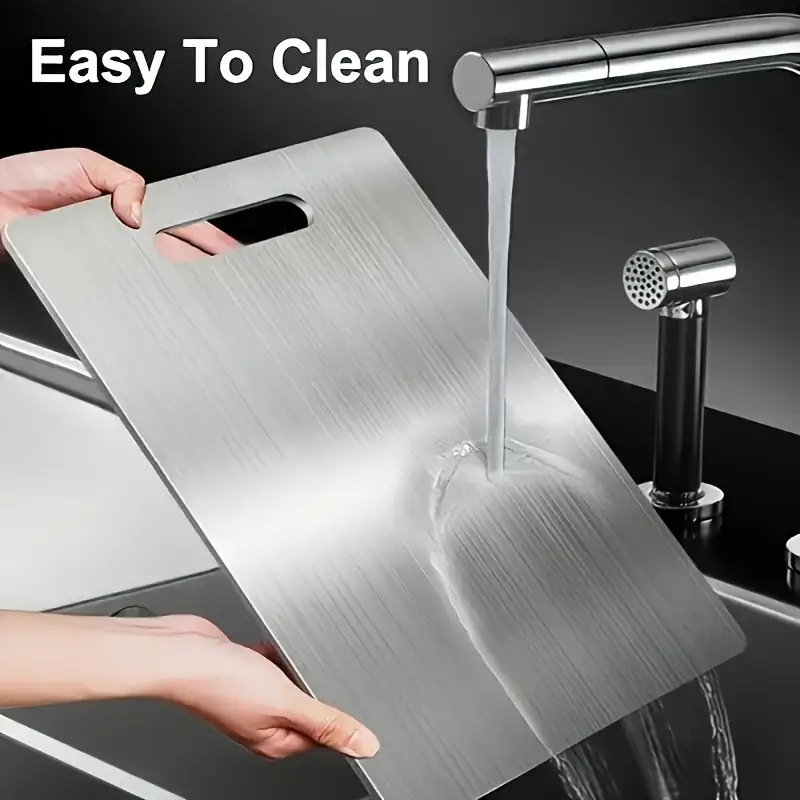 Stainless Steel Eco-Friendly Antibacterial Cutting Board for Kitchen