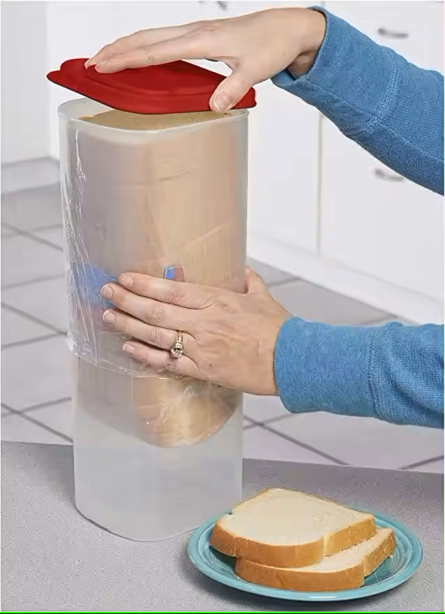 Sandwich Box Toast Box Plastic Bread Buddy Bread Dispenser Bread Container