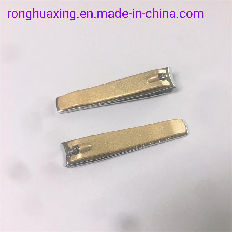 2019 Newest Carbon Steel Professional Nail Clipper Manufacturer with Glitter Painting Handle