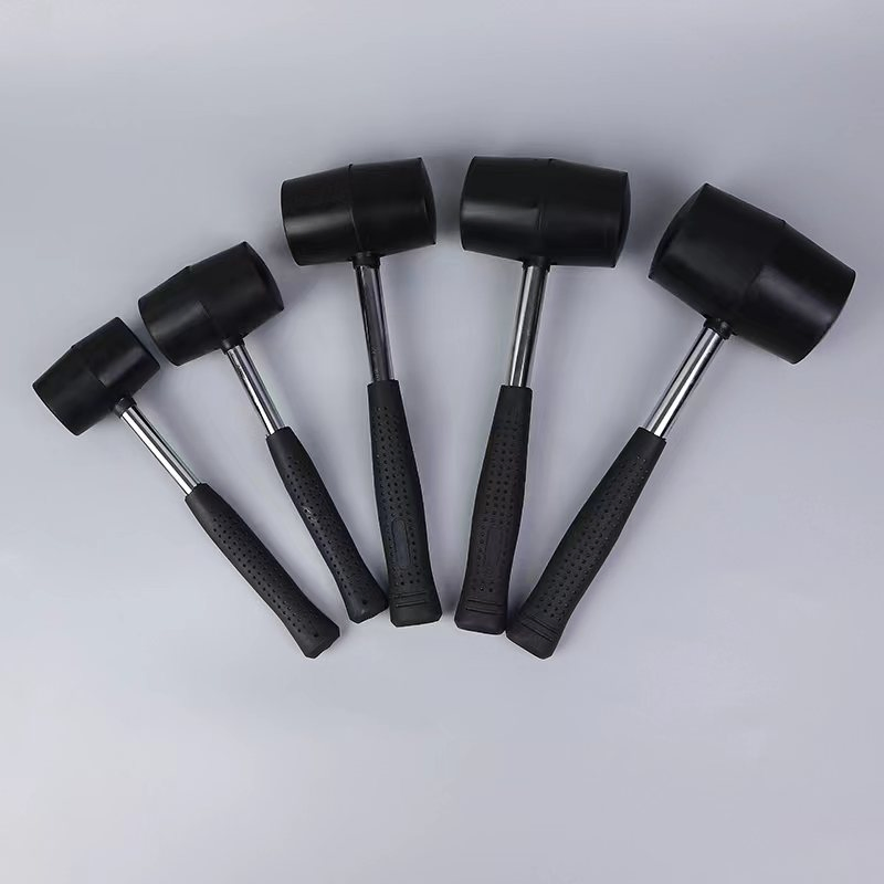 Wholesale Safety Wood Handle Professional Grade Rubber Hammer