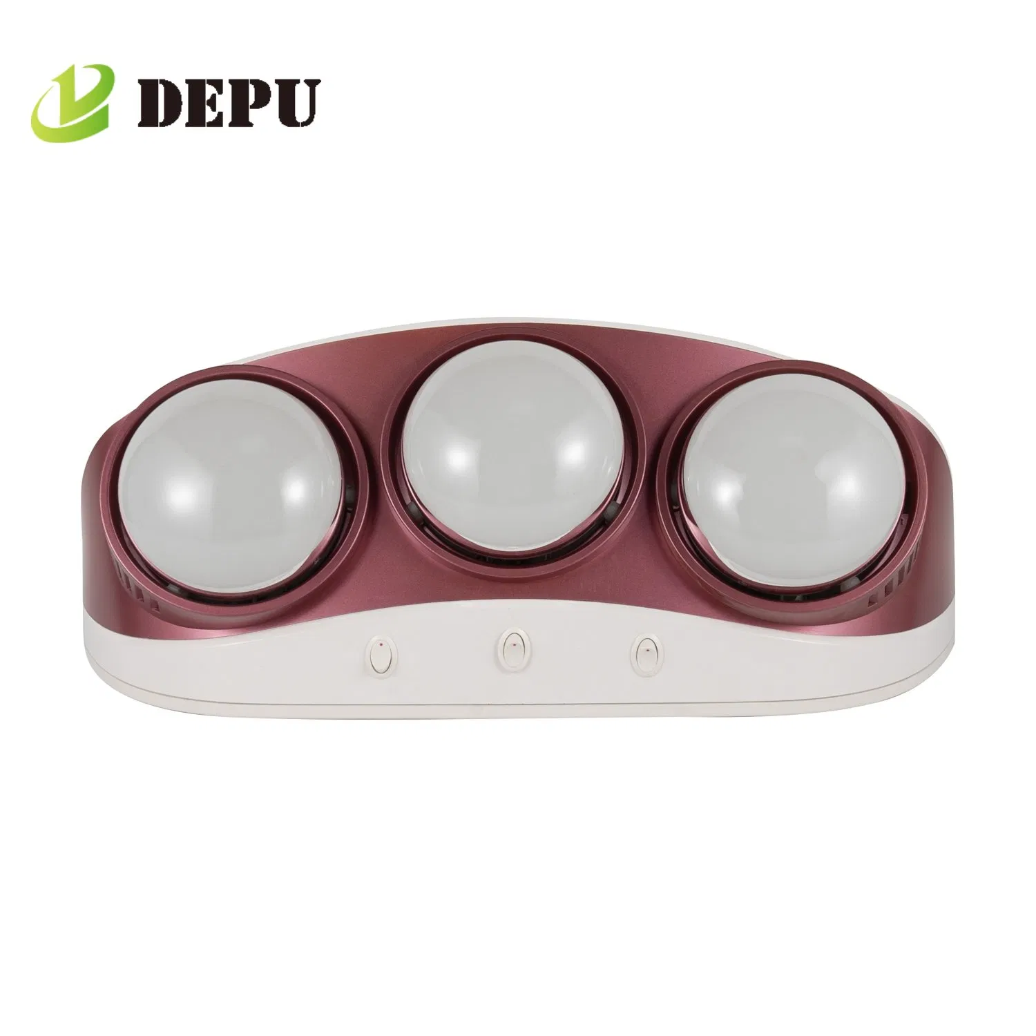 Three Bulb Energy Efficient Stylish Fast Heating Safe Bathroom Heater