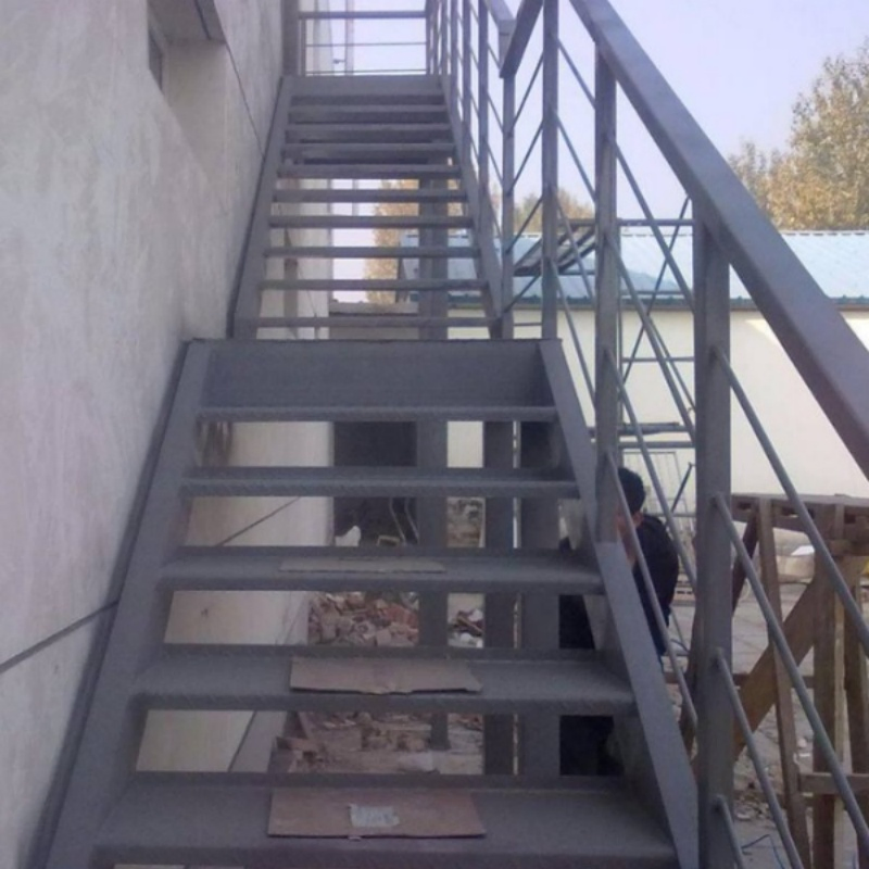 Customized High-Quality Galvanized Staircase Manufacturing Company Metal Welding