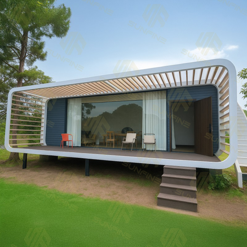 Luxury Apple Cabin Container Office Apple Cabin