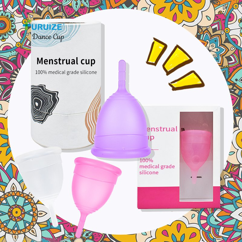 Wholesale Eco-Friendly Reusable Copas Dance Menstrual Cup for Women's Female Hygiene Use Menstrual Period Cup