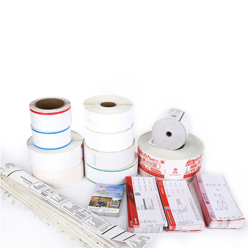 Airline Ticket Direct Thermal Printing Airport Top Thermal Carboard 175GSM Boarding Pass