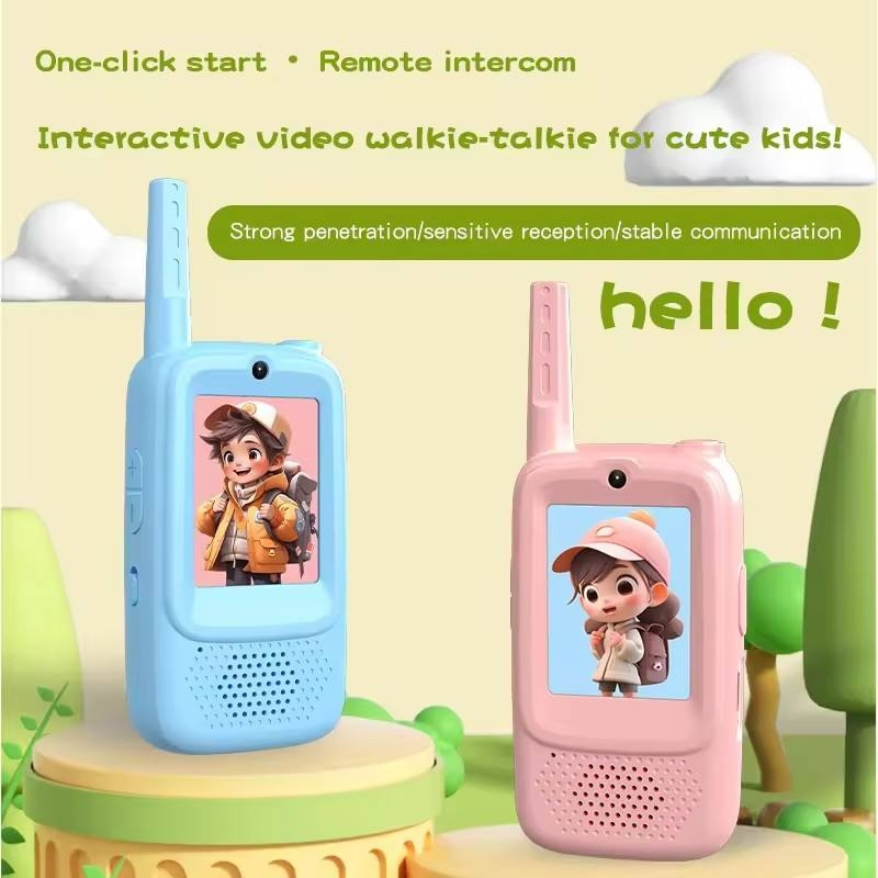 Детские рации JK300 Mini с видео и голосовыми эффектами