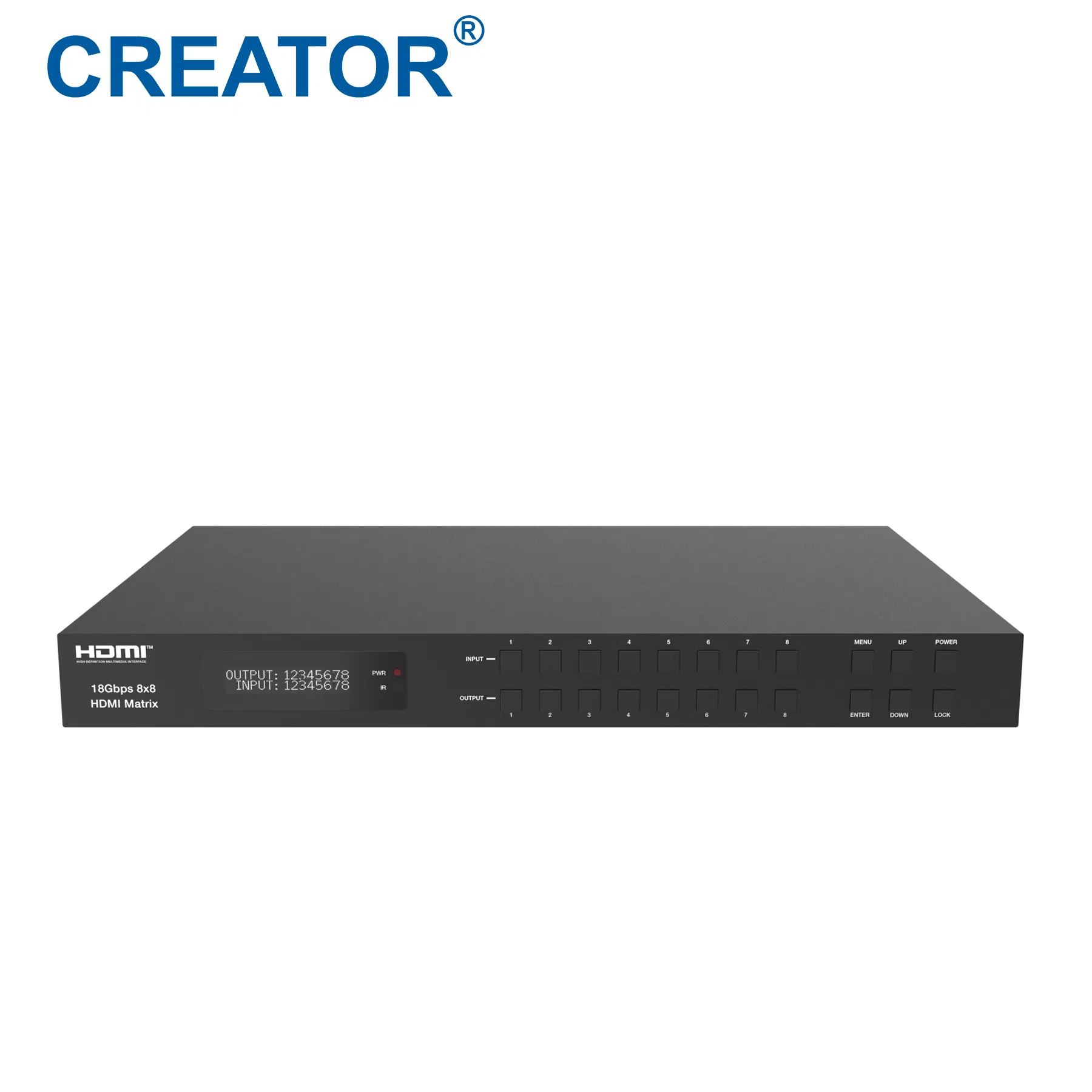 Матричный коммутатор HDMI 8x8 4K@60 Гц