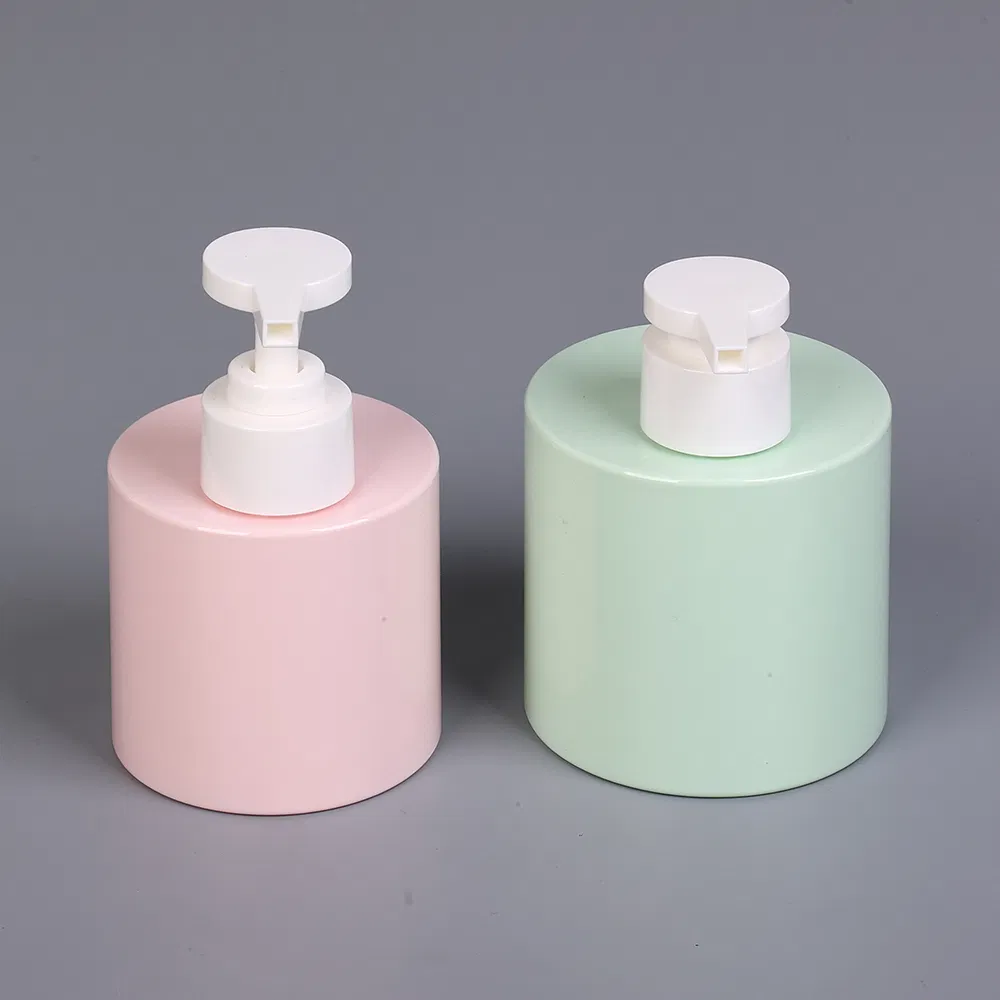 Colorful Plastic Bottle Round and Square Shape Shampoo Bottle