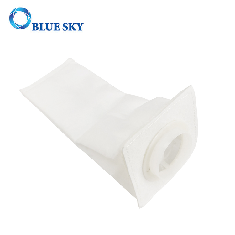 White Non-Woven Universal Exhaust HEPA Dust Filter Bag for Central Vacuum Cleaner Units