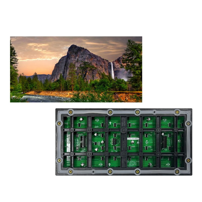 High Performance Waterproof P4 P5 P6 P8 P10 Waterproof LED Panel Advertising Full Color Outdoor 320*160mm LED Display Module