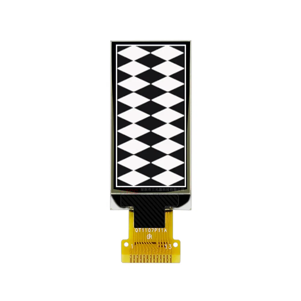 1.3 Inch 64X128 Pmoled White OLED Display with Sh1107 Driver 14-Pin Spi I2c Interface