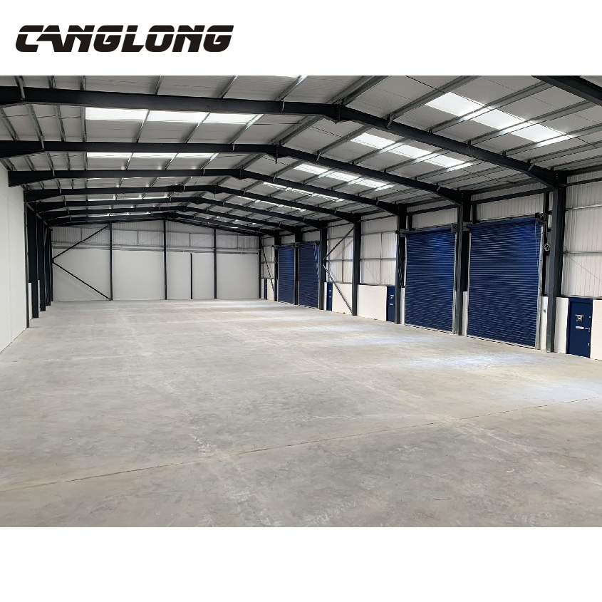 Prefab/Prefabricated Steel Structure Industrial Building/Farm Shed/Steel Workshop Warehouse Office Mezzanine Building