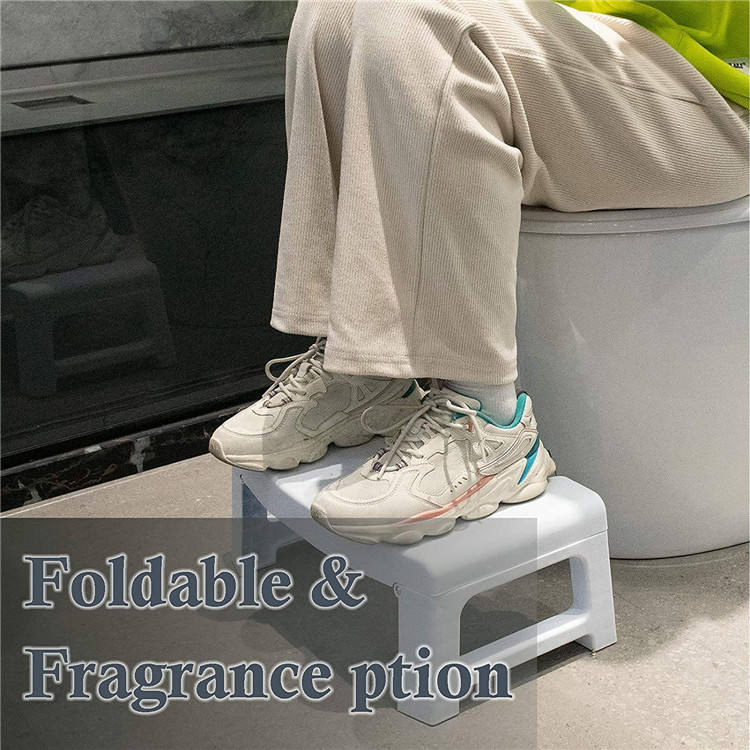 Adults Children Plastic Portable Squatting Bathroom Poop Toilet Collapsible Step Folding Stool