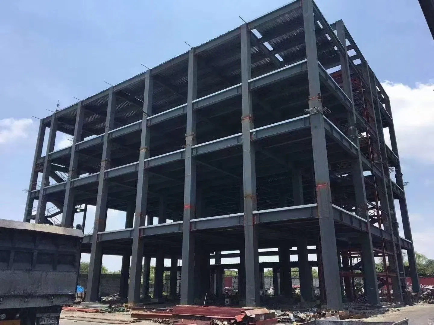 High-End New Design High Strength Stable Metal Factory Building for Office Building