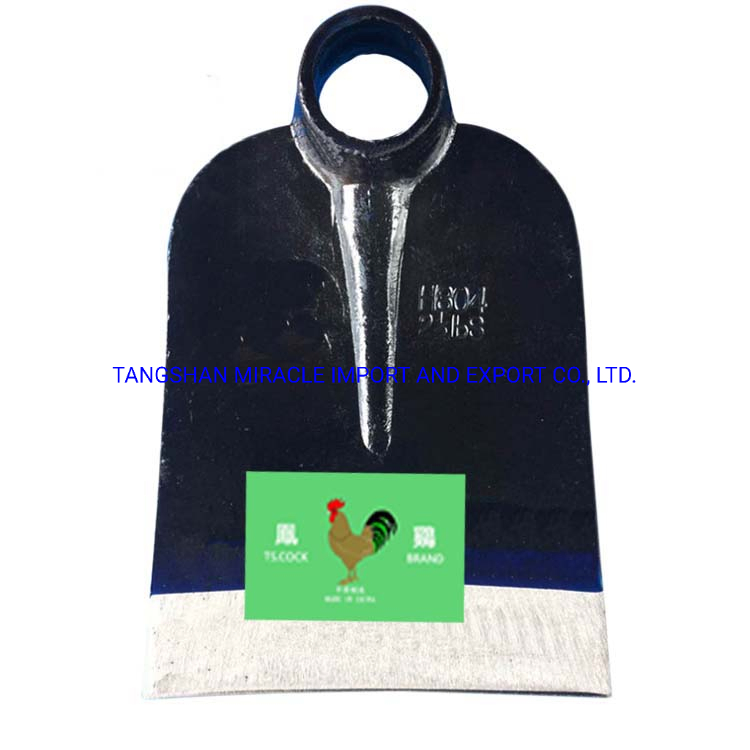 Agricultural Hand Tools H304 Railway Steel Forged Garden Hoe Head Farming Digging Hoe