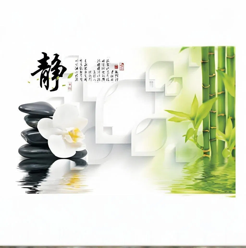 High Quality Heating Mural Remote Control Adjustable Thermostat Wall Panel Heater Look Like Pictures Infrared Heater