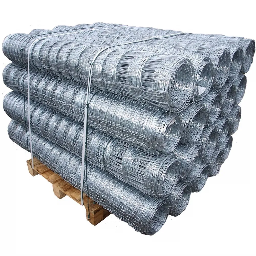 High Tensile Cheap Galvanized Veldspan Field Fence Hog Farm Fence Wire for Livestock