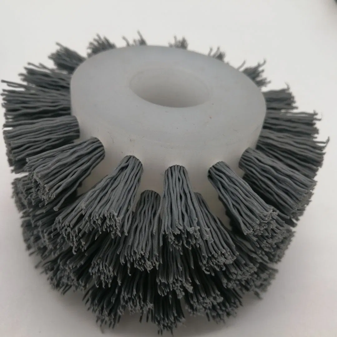 Абразивная проволочная щётка-колесо для полировки дерева