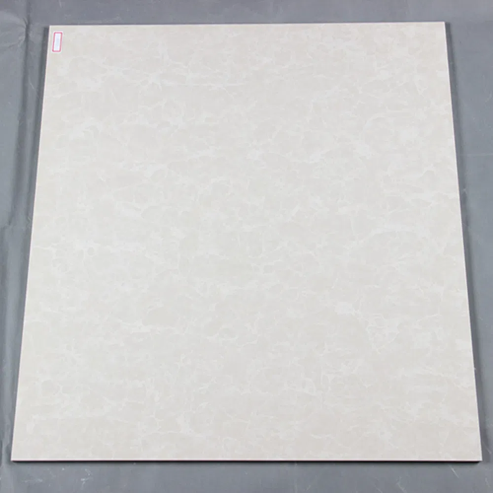 Building Material Double Loading White Pulati Polished Porcelain Tile for Interior Flooring