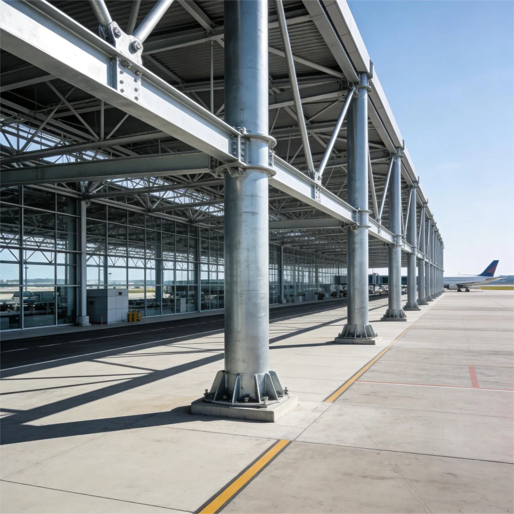 Customized Prefabricated Steel Structure Factory Building for Production Lines