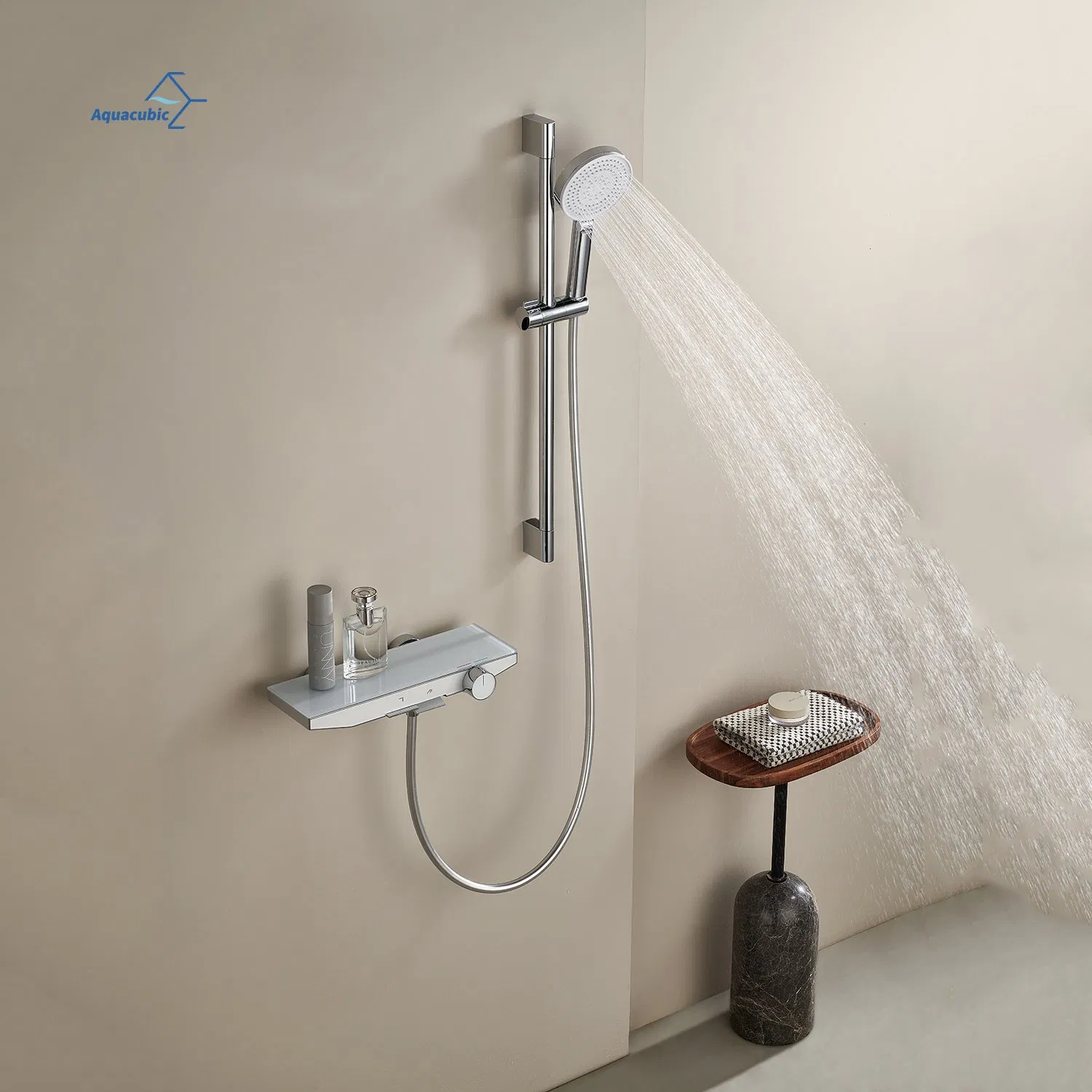 Настенная душевая система с дождевым эффектом, 3 режима