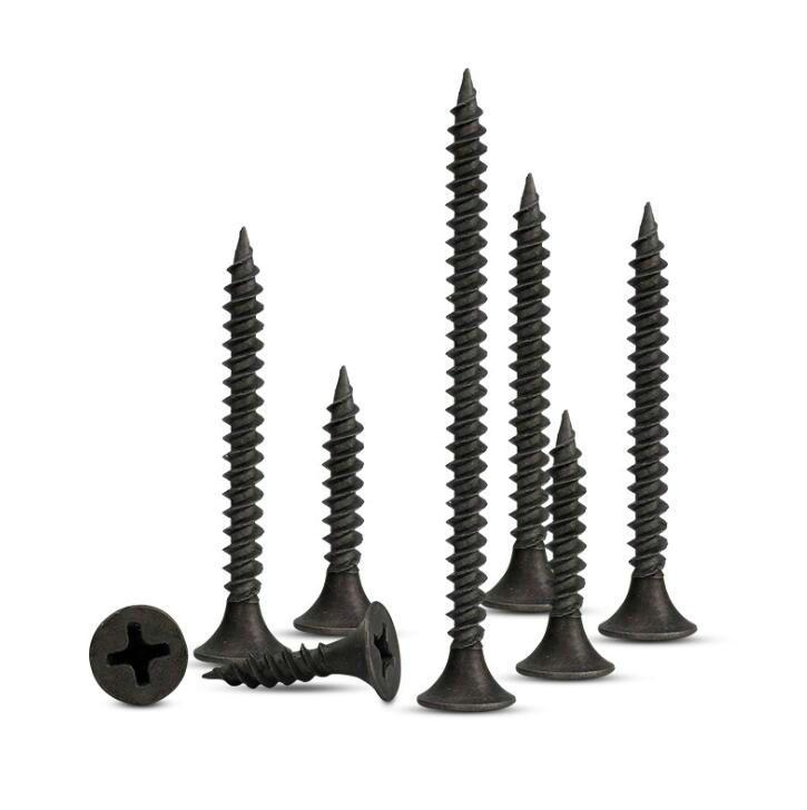 Metal 3.5X25 Fine Thread Black Phosphate Drywall Screw to Metal