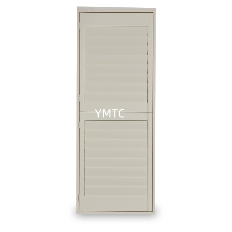 Low MOQ Custom Window 89mm Louver Hidden Tilt Rod Plantation Shutter