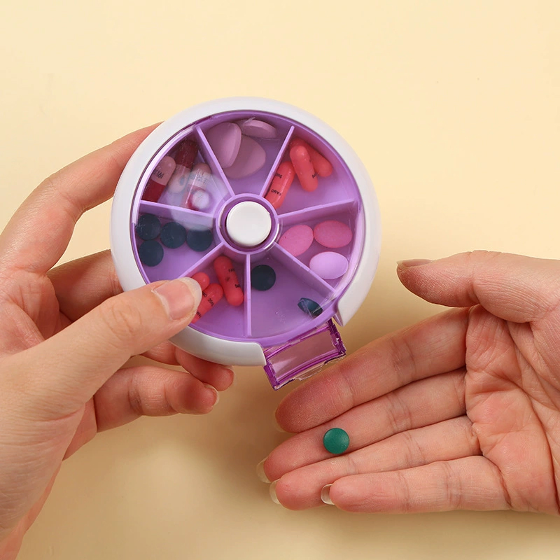 Weekly Pill Organizer Medicine Storage Vitamin Case Box Pill Dispenser