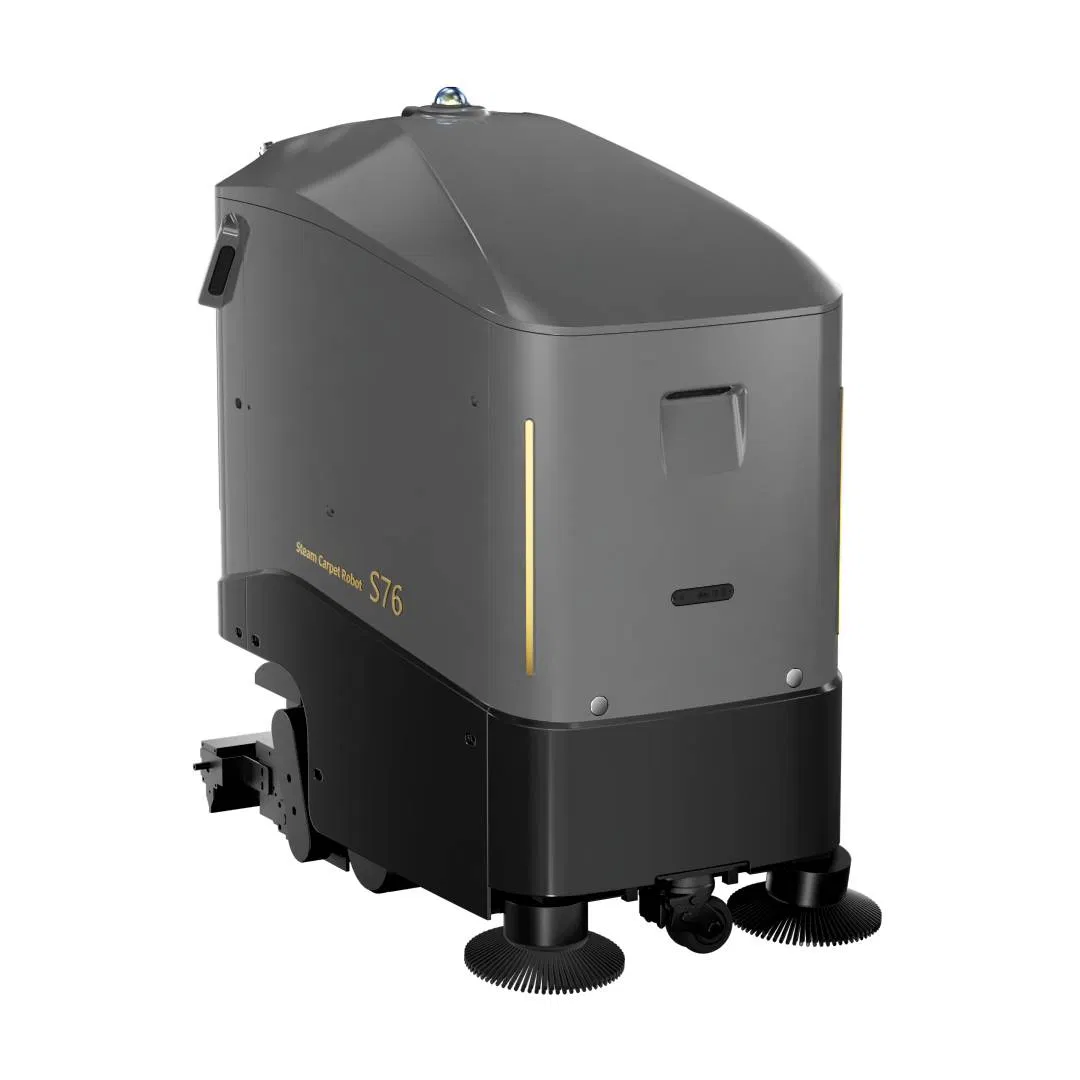 Self-Emptying High Temperature Steam Mopping Machine Floor Carpet Cleaning Robot