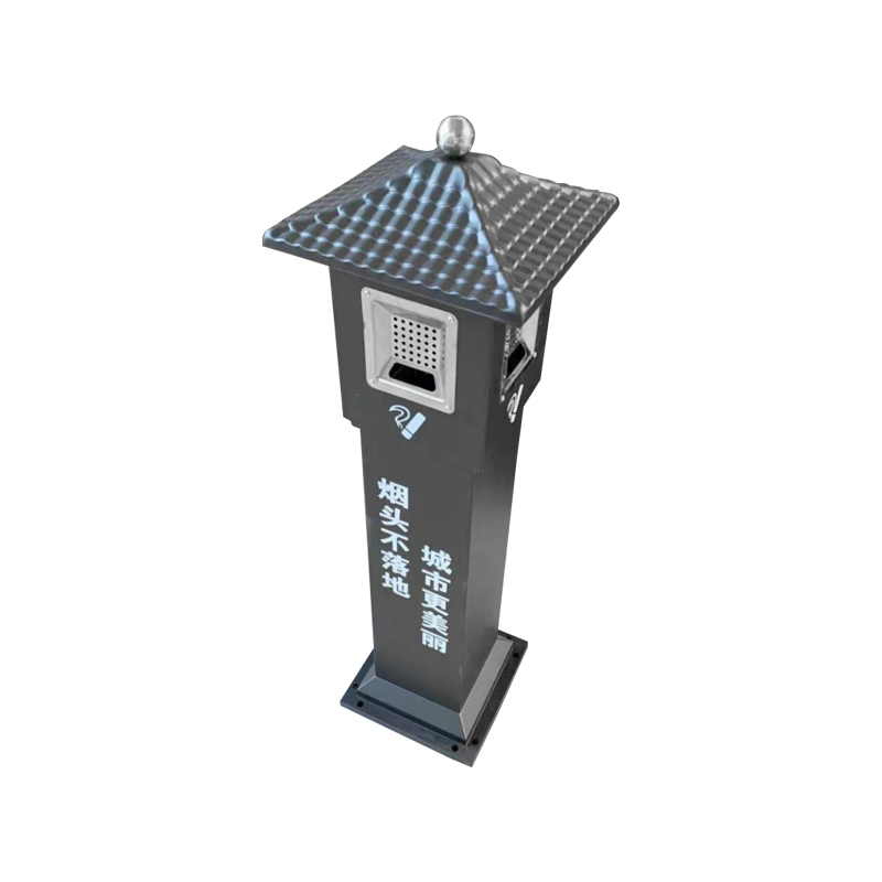 New Design Bin Elegant Commercial Stainless Steel Ash Receptacle Cigarette Ashtray for Outdoor