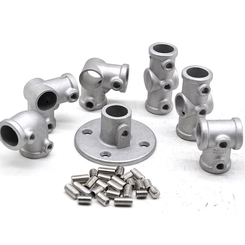 Custom Female Threaded Tee T Shape Pipe Fittings/ 90 Degree Elbow Pipe