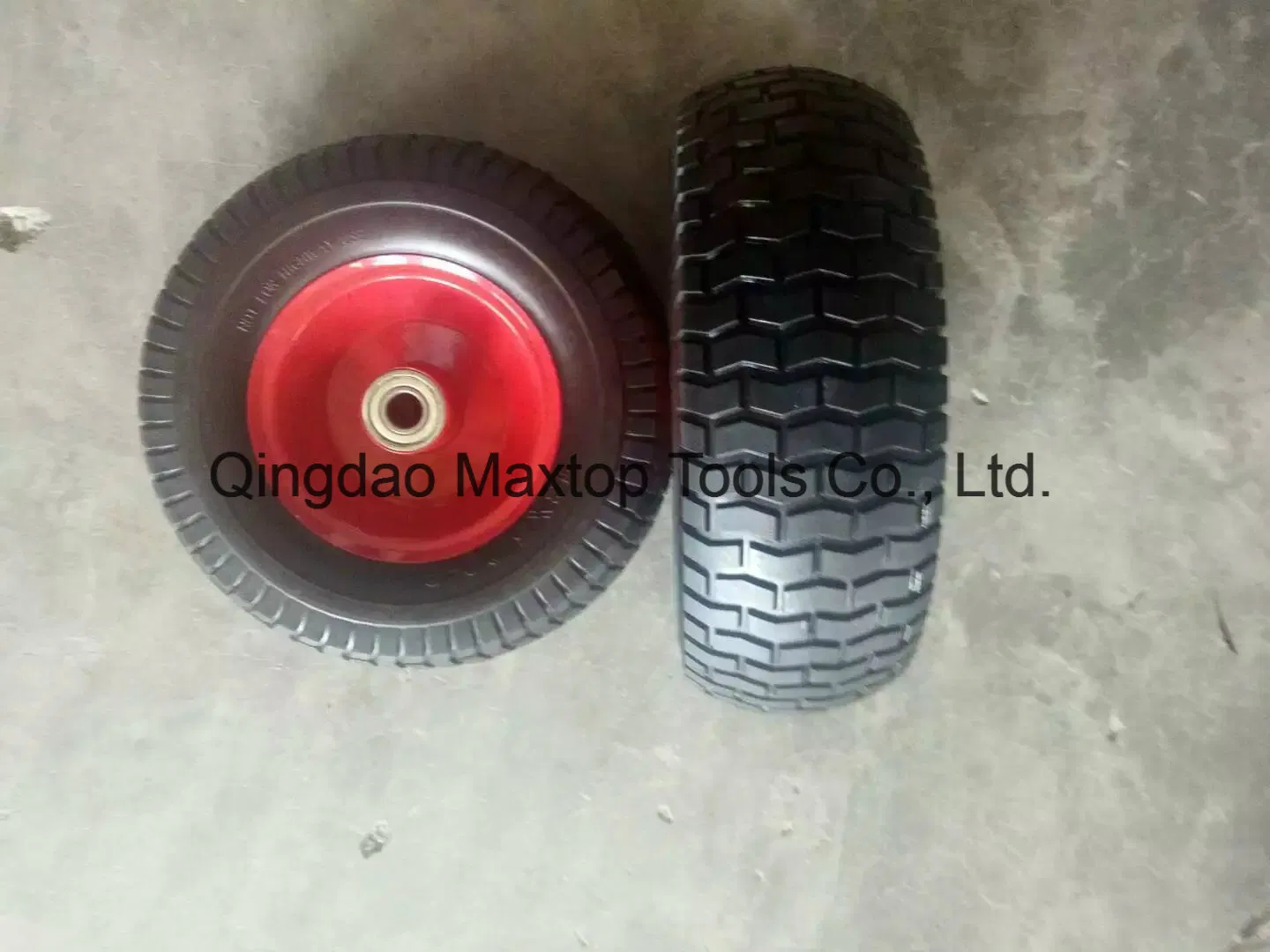 Maxtop Solid Flat Free PU Foam Wheel