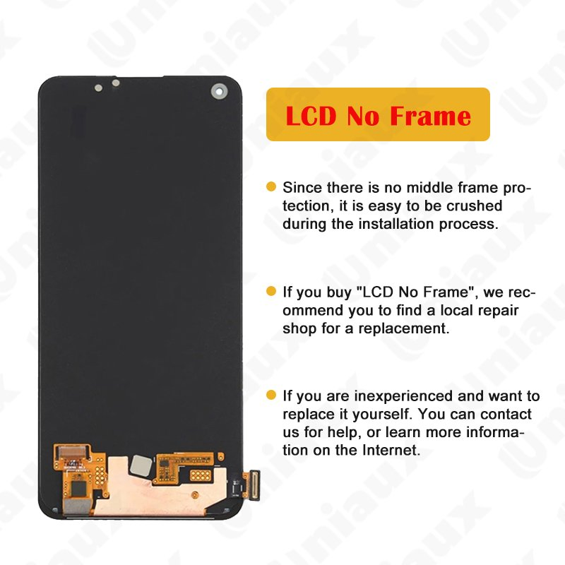 6.43" Mobile Phone Second-Hand Phone Smart Phone for A74 4G CHP2219 LCD Display