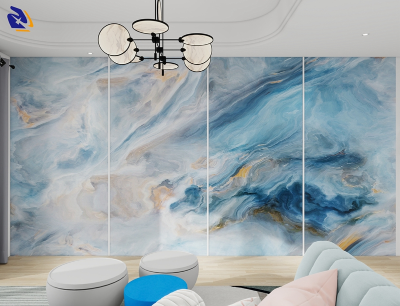 3D Digital Printing Marble Design PVC/Pet Film for Laminating Interior Decor