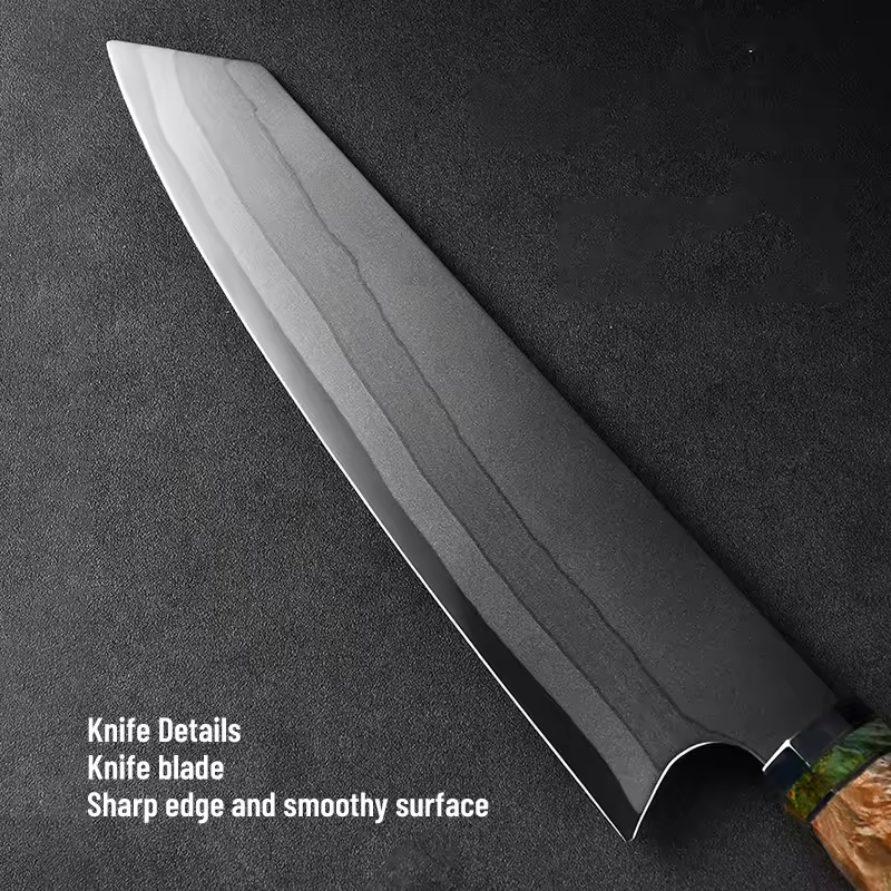 Японский нож Santoku 8 дюймов, дамасская сталь