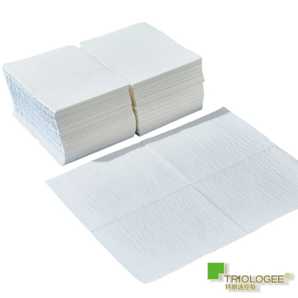 4 Ply Scrim Reinforced Paper Hand Towel Customizable Medical Surgical Cleaning Wiper