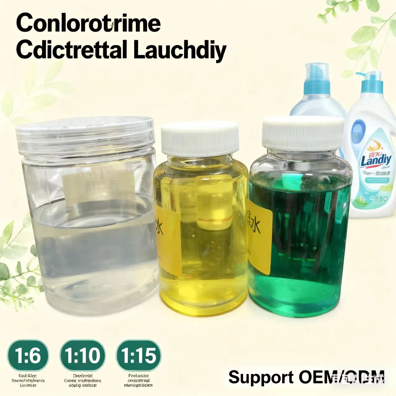 Concentrated Laundry Liquid 1: 8 Wholesale Fragrant