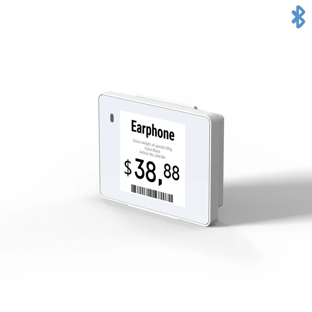 2-Color Electronic Shelf Label for Retail Electronics Displays