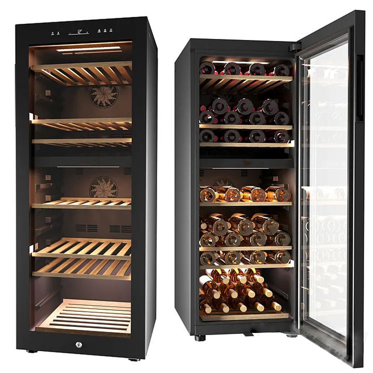Stylish Large Capacity Wine Cooler Cabinet for Enthusiasts and Collectors