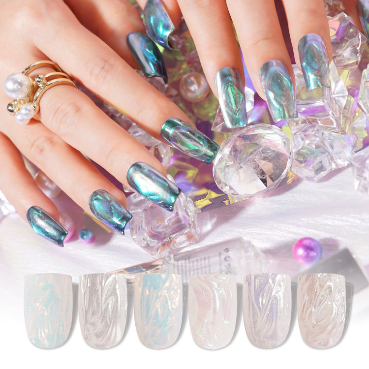 Clear Mirror Effecting Nail DIP Dipping Kilogram Color Liquid Private Label Acrylic Powder