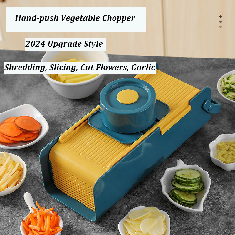 Ds-5206 Hot Selling Kitchen Multi Manual Fruit Vegetable Cutter Onion Dicer Veggie Slicer Vegetable Chopper