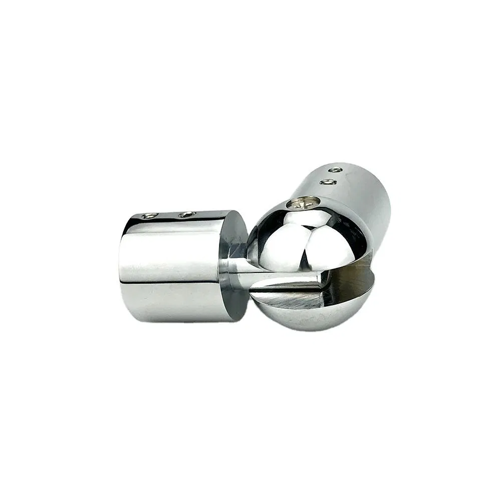 Brass Shower Room 19mm Pipe Tube to Tube Adjustable Degree Connector Support Bar Fittings Knighthead Accessories