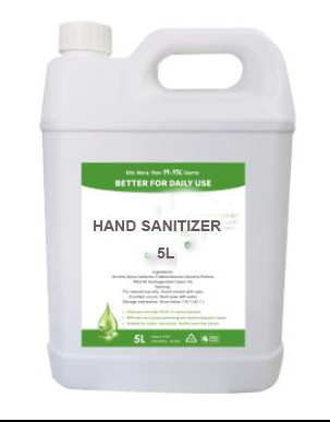 Hand Sanitizer for Hand Washing with Bottle 100ml