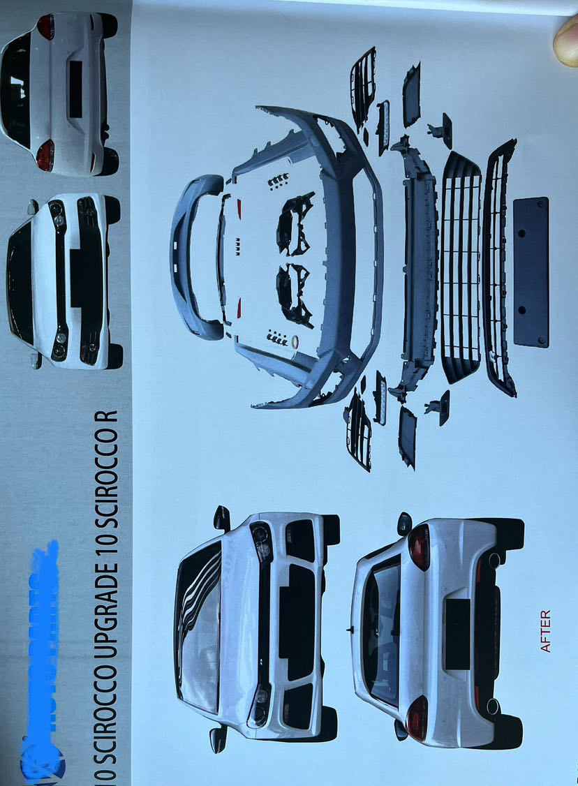 Модернизация и реставрация экстерьера автомобилей серии VW