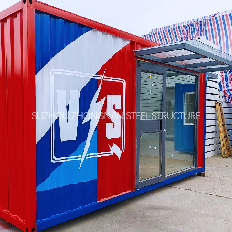 Custom 20/40FT Steel Structure Portable Shipping Container Shop for Sale