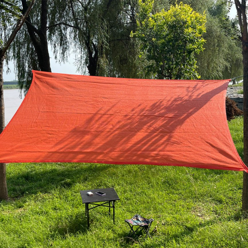 HDPE Anti Aging UV Block Sun Shade Sail for Outdoor Swimming Pool Use