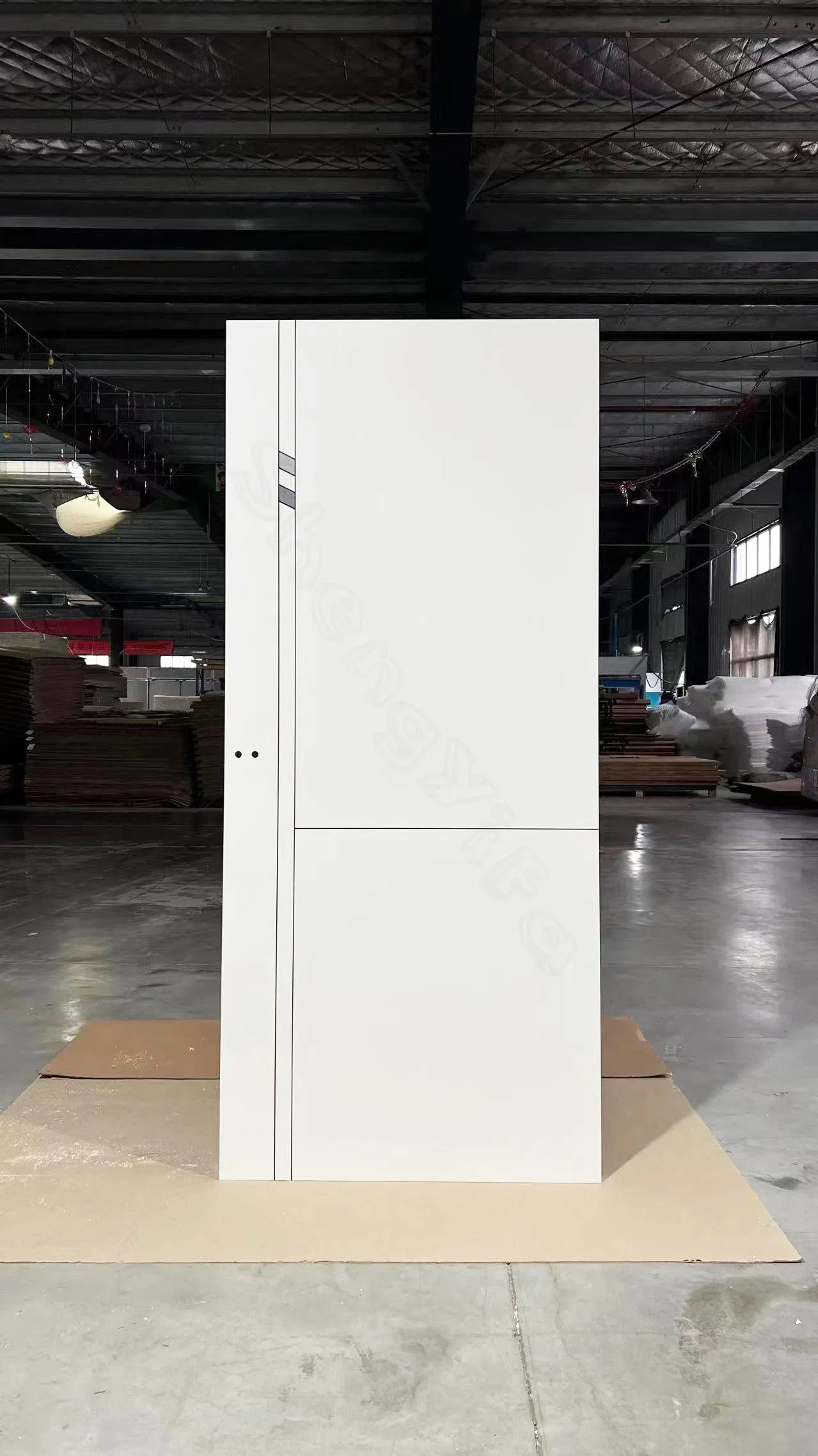 Shengyifa PVC Film Interior Soundproof Design WPC Door Price